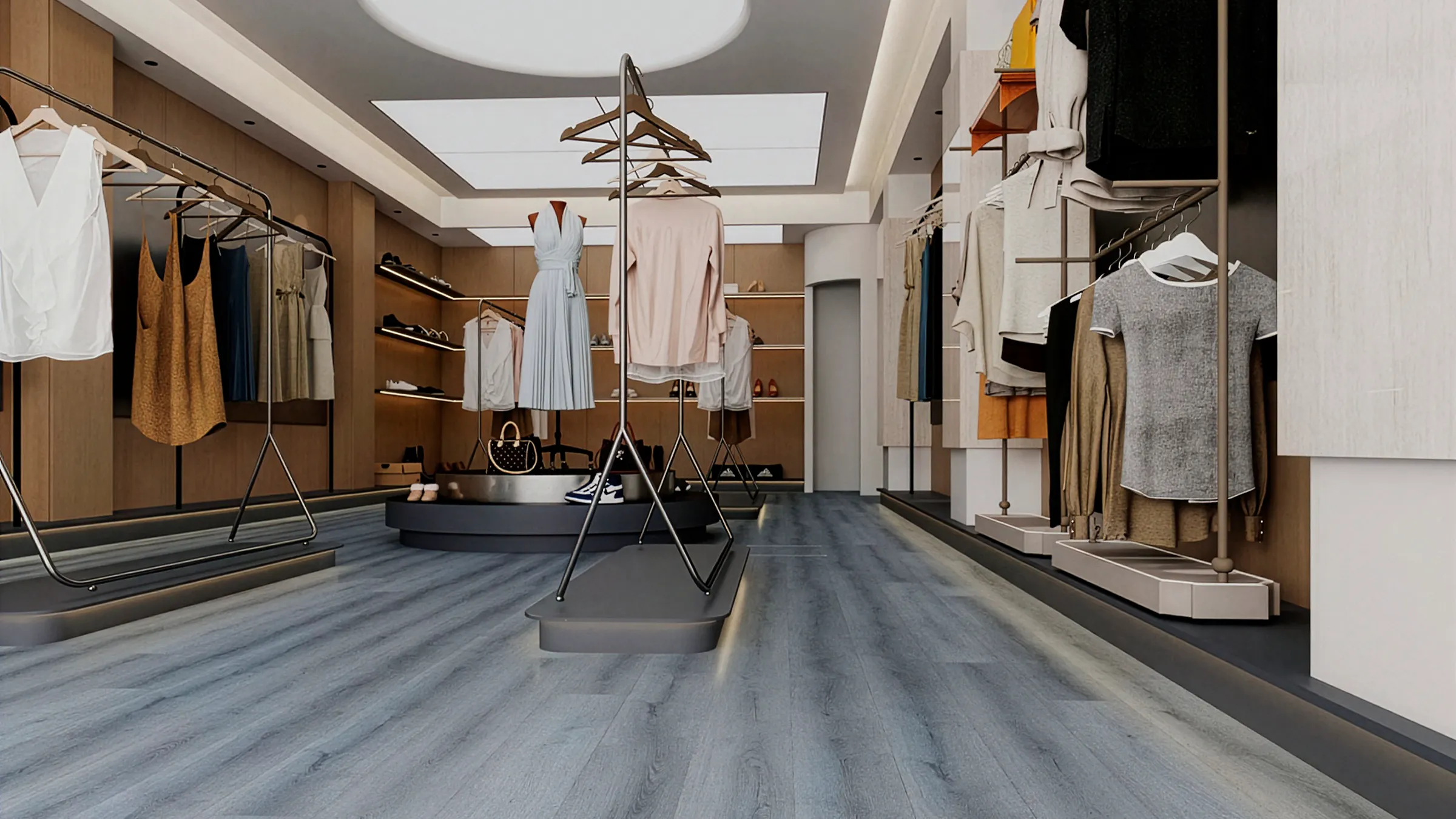 Uso en vestidor